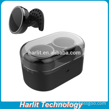 Small Wireless In-ear Headphones Durable Earbuds With Microphone Dual Design For Both Ears For Stereo Sound